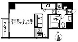 AzaleeK.2 ワンルームの間取図画像