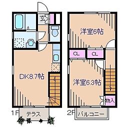 メゾンB 2階