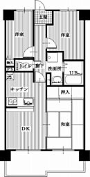 間取図画像 3DK