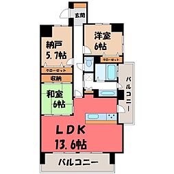 東武宇都宮駅 15.0万円