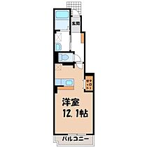 アンジュ・カルム A  ｜ 栃木県鹿沼市睦町（賃貸アパート1R・1階・32.90㎡） その2