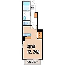 ワイズ III  ｜ 栃木県鹿沼市栄町1丁目（賃貸アパート1R・1階・32.90㎡） その2