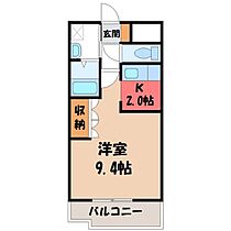 リモージュ  ｜ 栃木県鹿沼市日吉町（賃貸アパート1K・1階・29.75㎡） その2