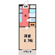 レジデンス・ウィロー II  ｜ 栃木県下都賀郡壬生町大師町（賃貸アパート1K・1階・24.75㎡） その2