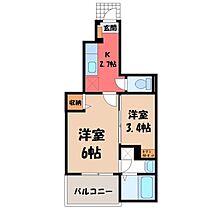 エクセル  ｜ 栃木県宇都宮市砥上町（賃貸アパート1K・1階・30.08㎡） その2