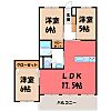 山口マンション3階8.3万円