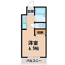 東北本線 雀宮駅 徒歩38分