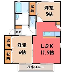 🉐敷金礼金0円！🉐東武宇都宮線 東武宇都宮駅 徒歩39分