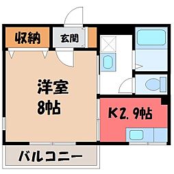 コーポアドラシオン C 2階/-