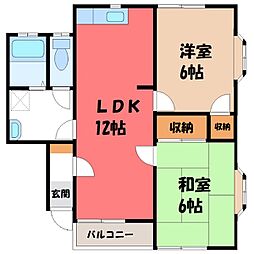 🉐敷金礼金0円！🉐日光線 鹿沼駅 徒歩26分