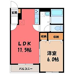 🉐敷金礼金0円！🉐東武宇都宮線 安塚駅 徒歩31分