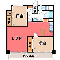 東北本線 宇都宮駅 徒歩47分