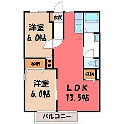 🉐敷金礼金0円！🉐東北本線 氏家駅 徒歩14分