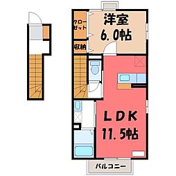 クレスト雅 A 2階/-