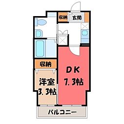 ゴールドライフマンション宇都宮 4階/-