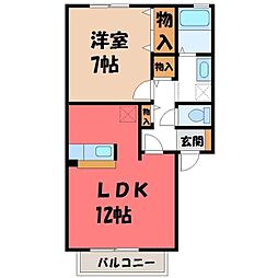 プレアデス・コート D 2階/-