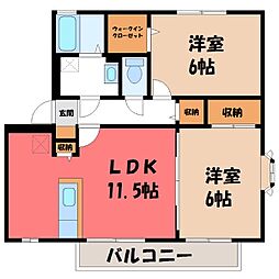ロイヤル・ガーデン D 1階