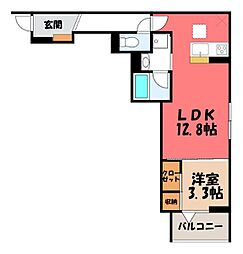 レジェンドワコー中央 1階/-