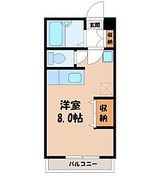 東武宇都宮線 東武宇都宮駅 徒歩18分 2階/-