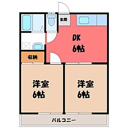 コーポ並木 3 2階/-