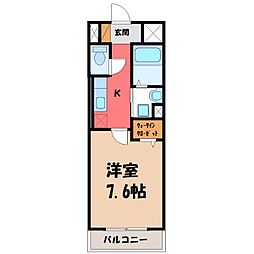 JR東北本線 宇都宮駅 徒歩12分 5階/-