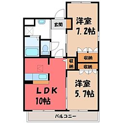 イーストヒルズ宿郷 2階