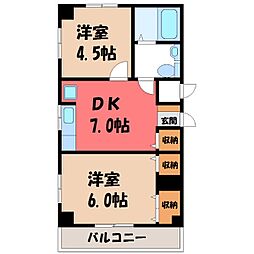 JR東北本線 宇都宮駅 徒歩8分 3階/-