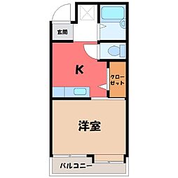 東武宇都宮線 東武宇都宮駅 徒歩10分