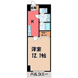 宇都宮芳賀ライトレール線 駅東公園前駅 徒歩8分 4階/-