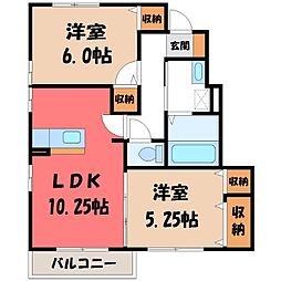 ルピナス コート B 1階