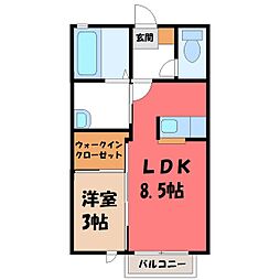 東武宇都宮線 南宇都宮駅 徒歩13分