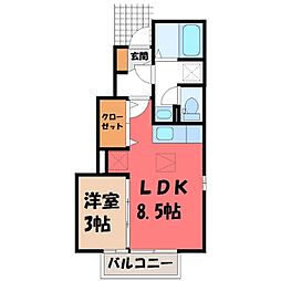 JR東北本線 岡本駅 徒歩13分