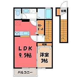 サニーフラット E 2階