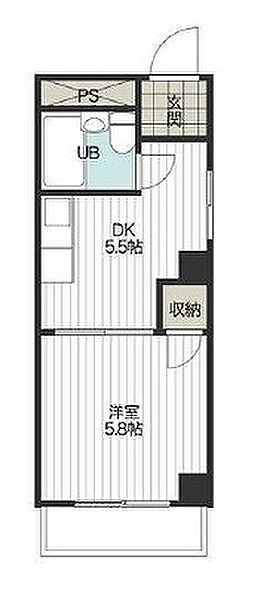 ヒューマンハイツ 301｜兵庫県明石市和坂(賃貸マンション1DK・3階・23.90㎡)の写真 その2