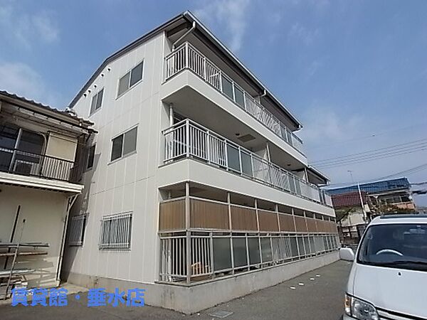 サンハイツ向陽2 201｜兵庫県神戸市垂水区向陽3丁目(賃貸マンション2DK・2階・42.00㎡)の写真 その1