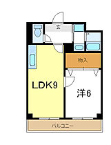 サンスプラッシュ 203 ｜ 兵庫県加古川市加古川町平野（賃貸マンション1LDK・2階・41.34㎡） その2