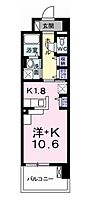 クレール姫路 604 ｜ 兵庫県姫路市船橋町5丁目（賃貸マンション1R・6階・30.96㎡） その2