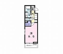 フィールドミドル・ライペンII 104 ｜ 兵庫県加西市北条町北条（賃貸アパート1K・1階・30.42㎡） その2