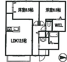 ブランフルーレ A102 ｜ 兵庫県たつの市揖保川町神戸北山（賃貸アパート2LDK・1階・64.03㎡） その2