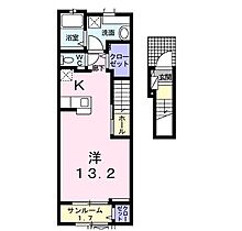 ヴィスキオ大蔵海岸 203 ｜ 兵庫県明石市大蔵八幡町（賃貸アパート1K・2階・40.94㎡） その2