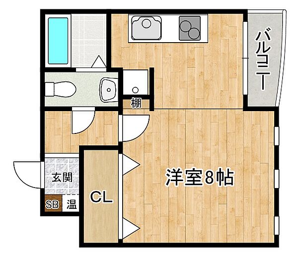 ハイグレード甲南 203｜兵庫県神戸市東灘区魚崎北町1丁目(賃貸マンション1K・2階・23.50㎡)の写真 その2