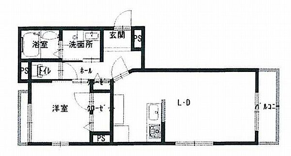 ガールドU 303｜兵庫県明石市魚住町錦が丘4丁目(賃貸アパート1LDK・3階・46.53㎡)の写真 その2