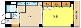 リッチキャッスルI 403 ｜ 兵庫県姫路市久保町（賃貸マンション1DK・4階・46.28㎡） その2