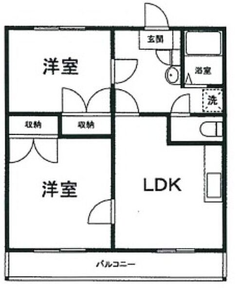 エイセイ坂出　壱番館弐番館 1-203｜兵庫県姫路市網干区坂出(賃貸アパート2LDK・1階・52.99㎡)の写真 その2