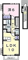 フラン・ブリーズ 204 ｜ 兵庫県たつの市龍野町富永（賃貸アパート1LDK・2階・42.37㎡） その2