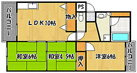 ベルデュウラ池上 302 ｜ 兵庫県神戸市西区池上2丁目（賃貸マンション3LDK・3階・60.03㎡） その2