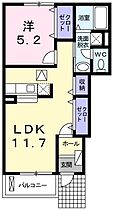 ソレイユ広野 101 ｜ 兵庫県三木市志染町広野8丁目（賃貸アパート1LDK・1階・41.53㎡） その2