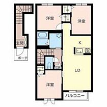 ファミール桜Ａ 202 ｜ 兵庫県揖保郡太子町立岡（賃貸アパート3LDK・2階・75.32㎡） その2