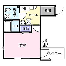 神奈川県厚木市幸町（賃貸アパート1K・2階・20.23㎡） その2