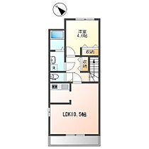 神奈川県秦野市鶴巻2293-1（賃貸アパート1LDK・2階・42.89㎡） その2